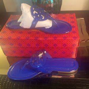 Tory Burch Miller Flip Flop Nautical Blue